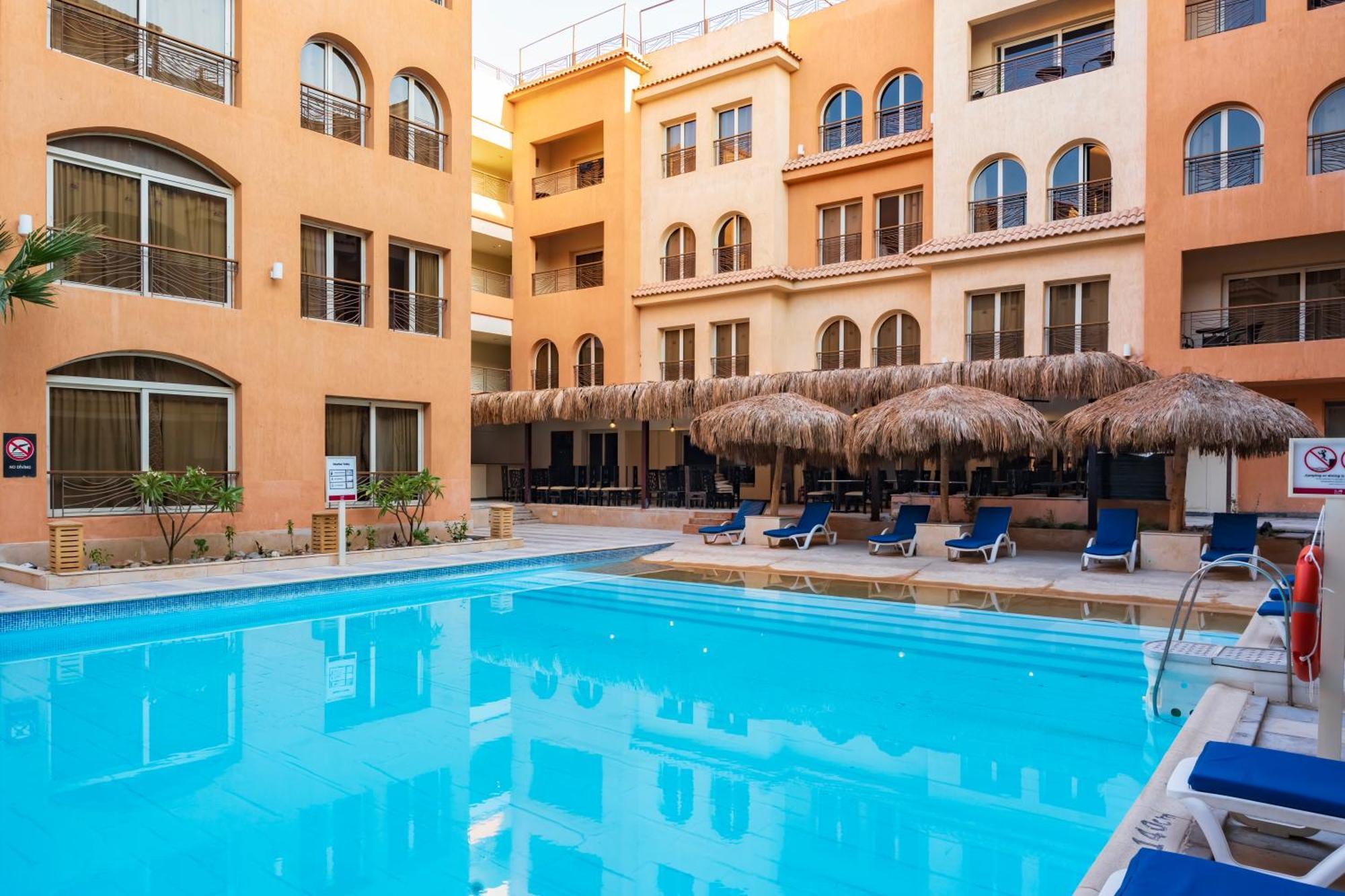 La Rosa Boho Aqua Park Hotel Hurghada Esterno foto