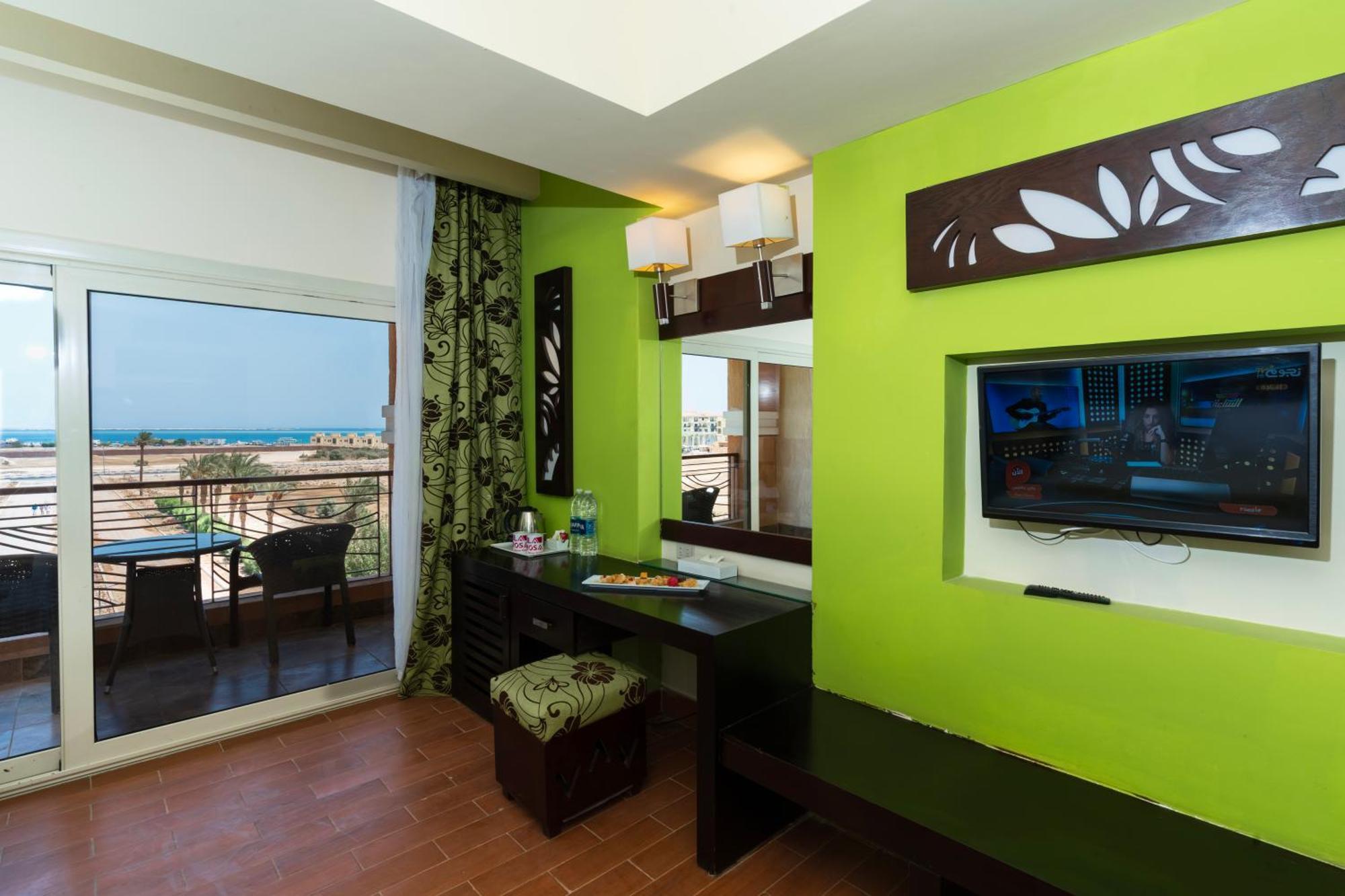 La Rosa Boho Aqua Park Hotel Hurghada Esterno foto