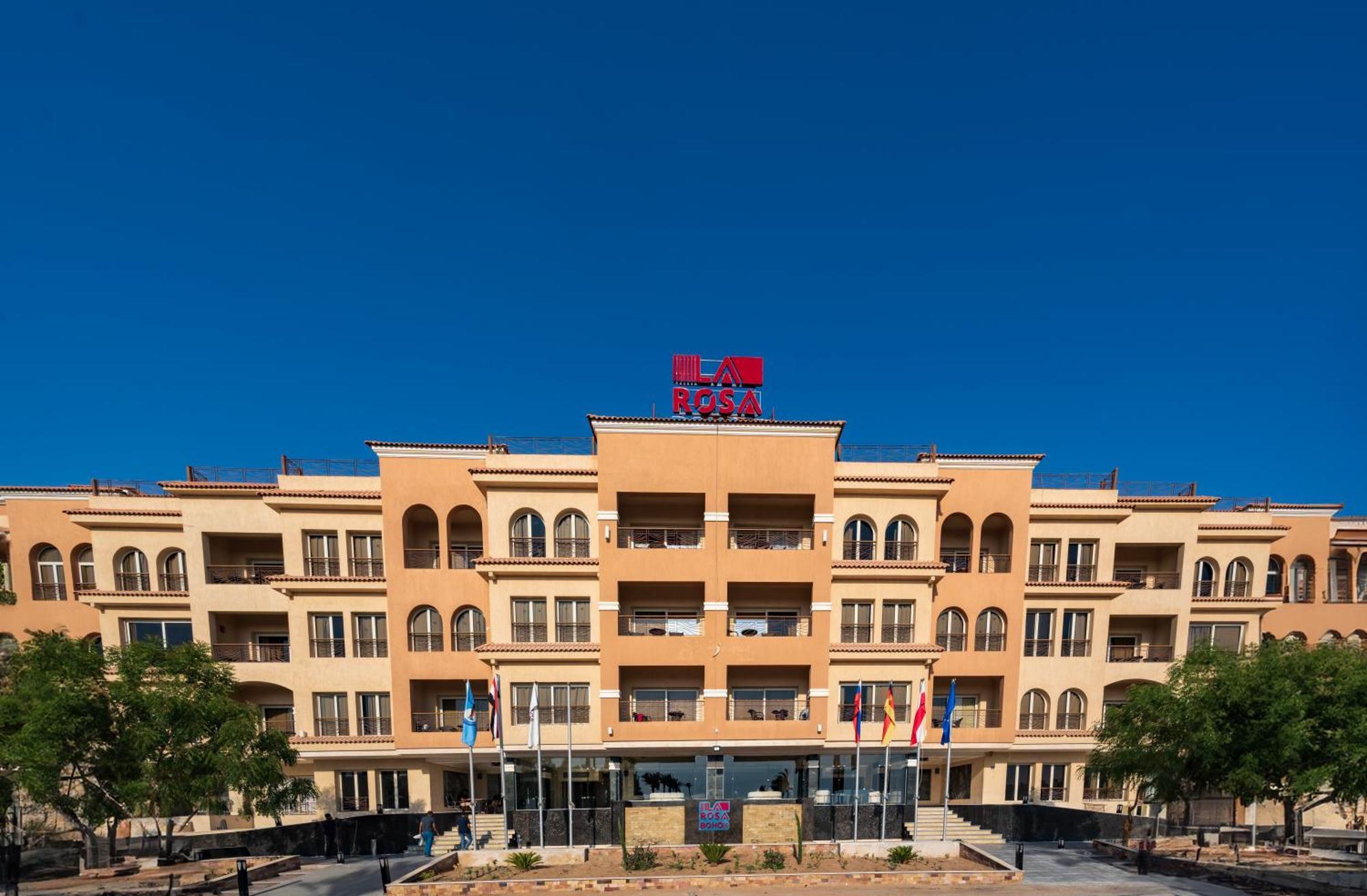 La Rosa Boho Aqua Park Hotel Hurghada Esterno foto