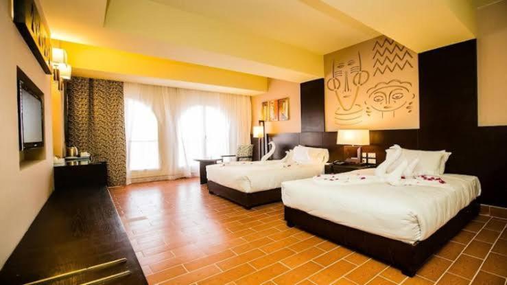 La Rosa Boho Aqua Park Hotel Hurghada Esterno foto