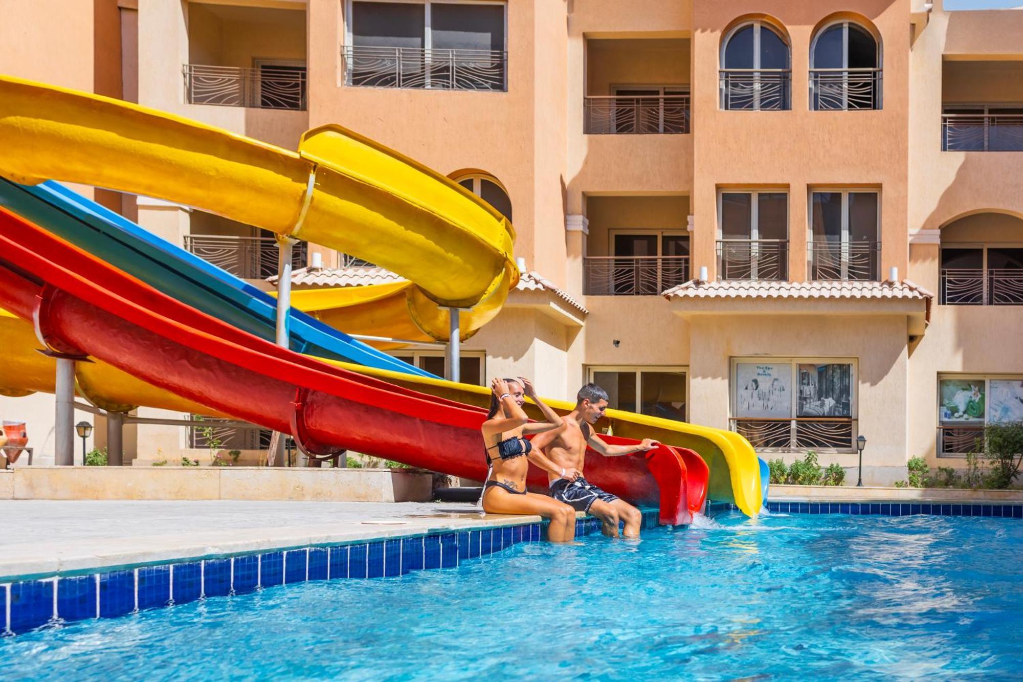 La Rosa Boho Aqua Park Hotel Hurghada Esterno foto