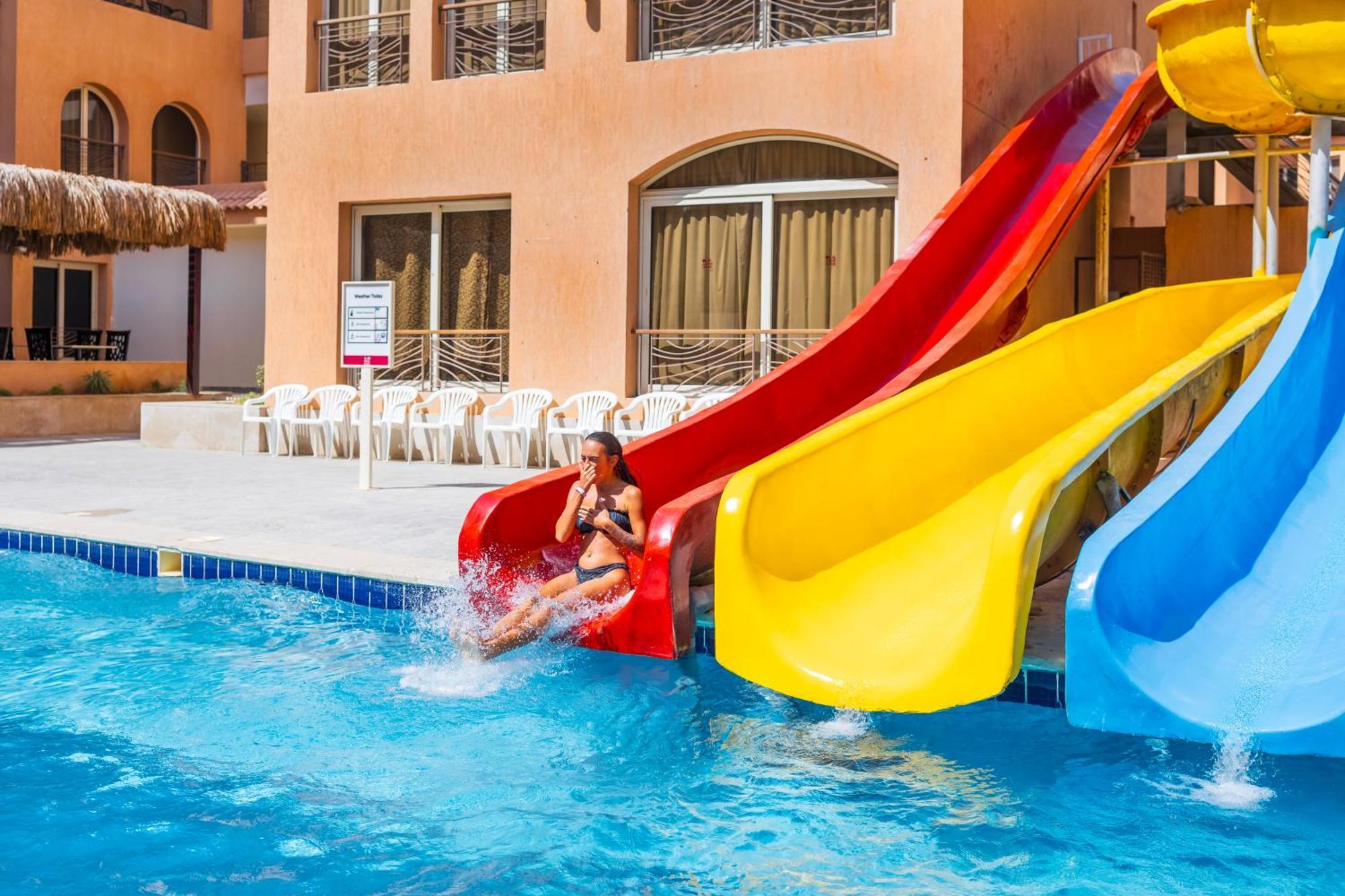 La Rosa Boho Aqua Park Hotel Hurghada Esterno foto